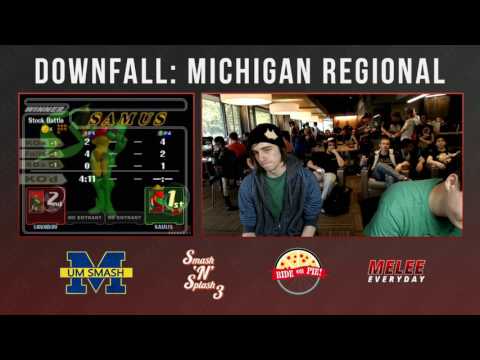 Downfall - GW | Morsecode762 (Samus) vs. tm (Ganondorf) - SSBM - Top 32 Winners Qualifier