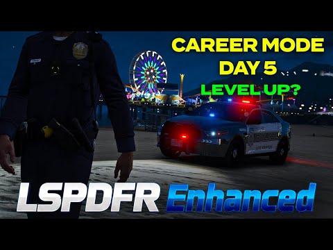 LSPDFR Enhanced Day 5 Career mode - I need to rank up!