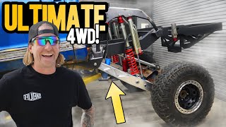 Leaf spring DELETE ! K-Truck becomes a Trophy truck (22inch Travel)