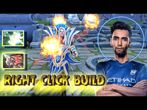 Sumail Invoker Right Click Build | Dota 2 Reels | 7.32c
