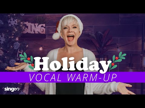 2 Minute Vocal Warm Up (For The Holidays 🎄)