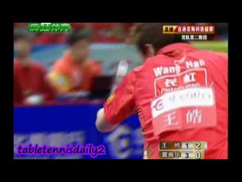 Wang hao vs Lei Zhenhua - 2nd Round of China Trials 2010