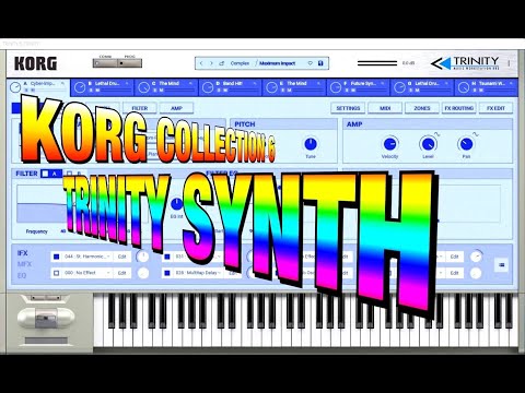 KORG Collection 6 - Korg Trinity - Music Workstation - The BIG Sound Test - PC & Mac