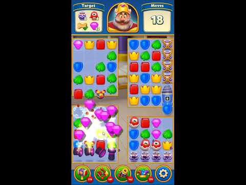 Royal Match Level 4164 - NO BOOSTERS GAMEPLAY 👑 | SKILLGAMING ✔️