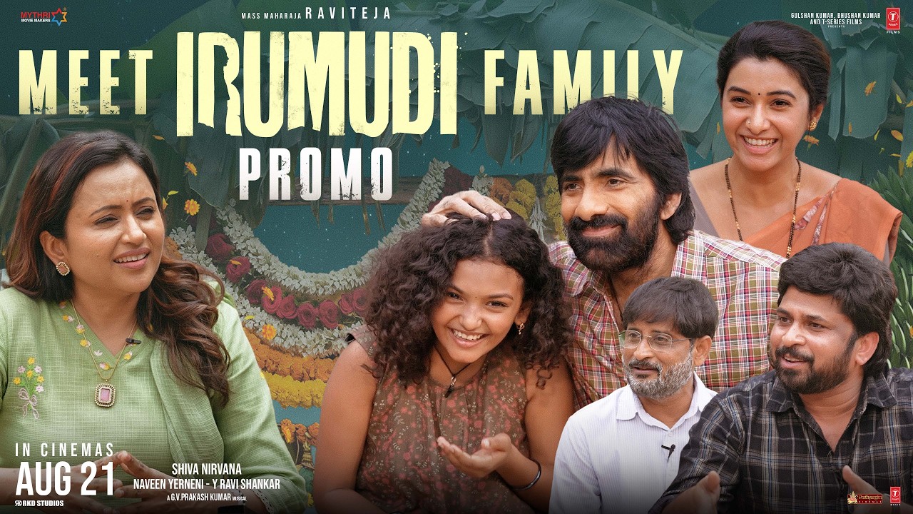 Meet Irumudi Family Promo | Raviteja | Priya Bhavani Shankar | Shiva Nirvana | G V Prakash