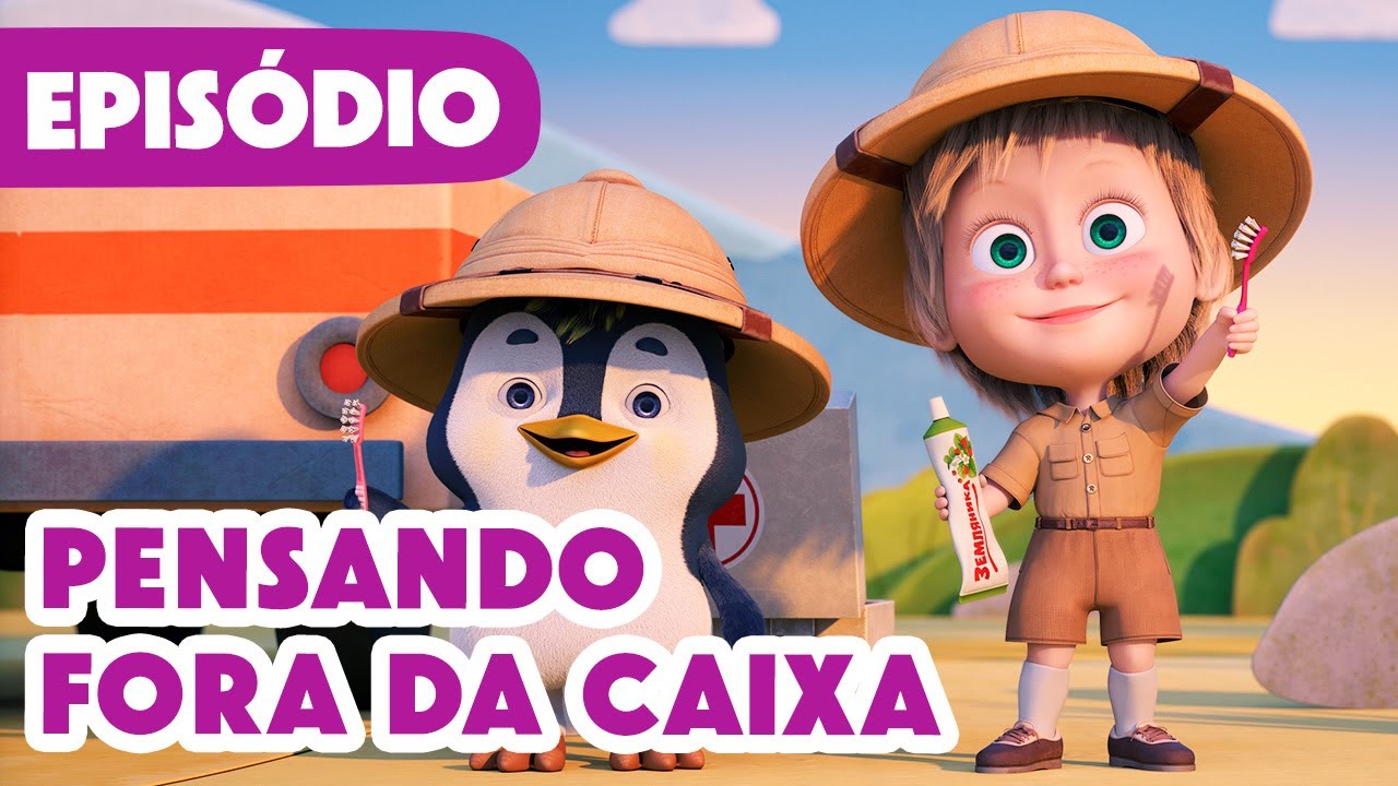 Novo episódio 2025 📦 Pensando Fora da Caixa 💡💭 (Episódio 109) 💥 Masha e o Urso