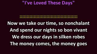 Billy Joel - I've Loved These Days