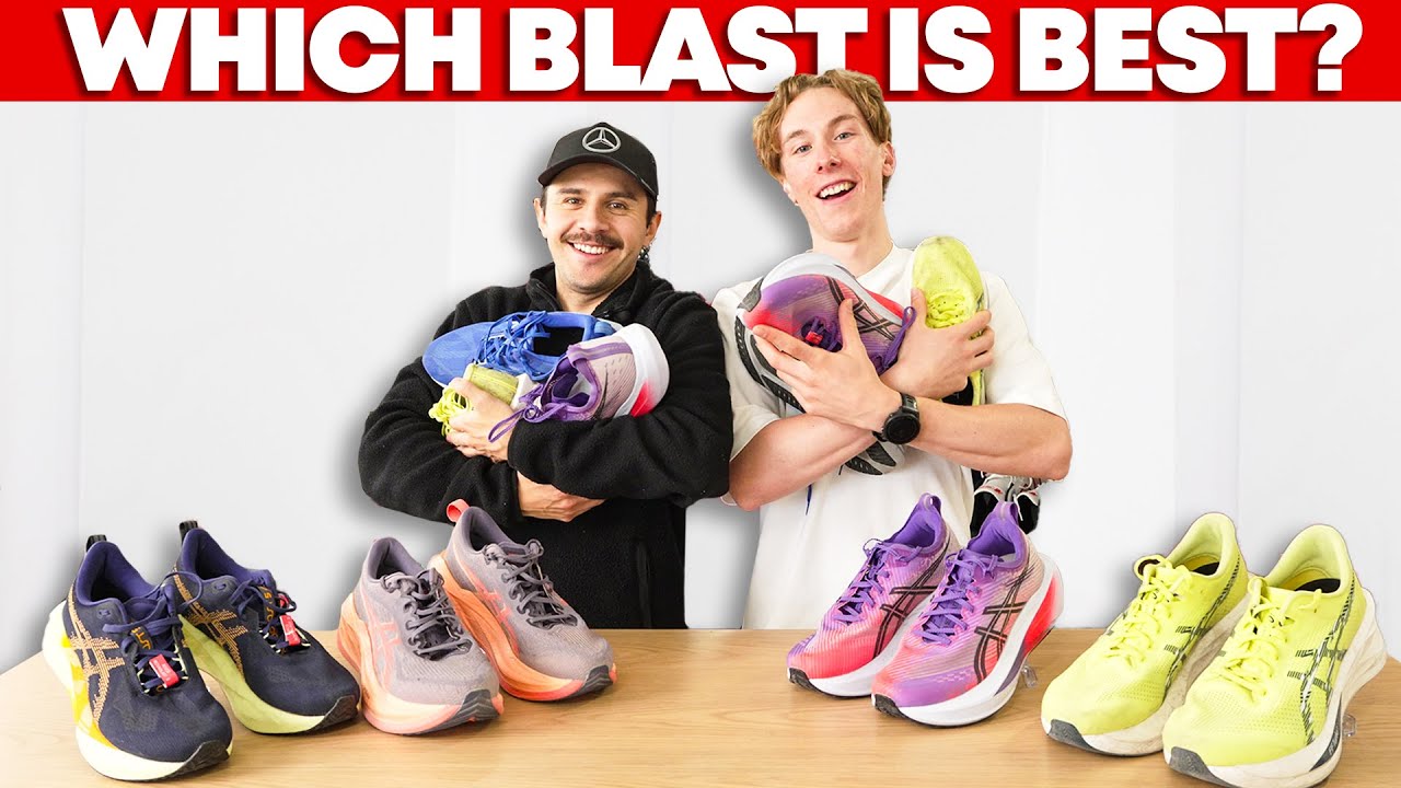 Video: BLAST-OFF! Asics MEGABLAST VS SUPERBLAST 2 VS NOVABLAST 5 VS SONICBLAST