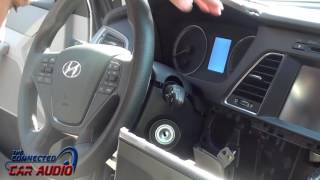 Hyundai sonata 2015 and up stereo removal