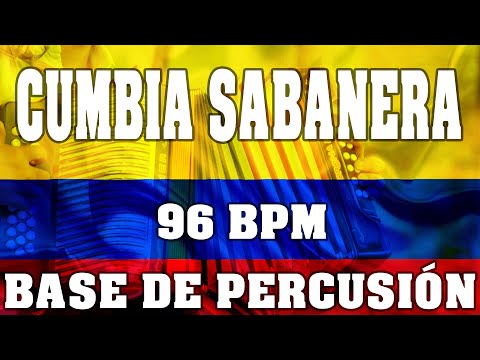 Base Cumbia 96BPM Colombiana Sabanera 🇨🇴 | Para Improvisar/Practicar