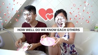 Thử thách đập kem vào mặt // How well do we know each other | TRUELYMAITV