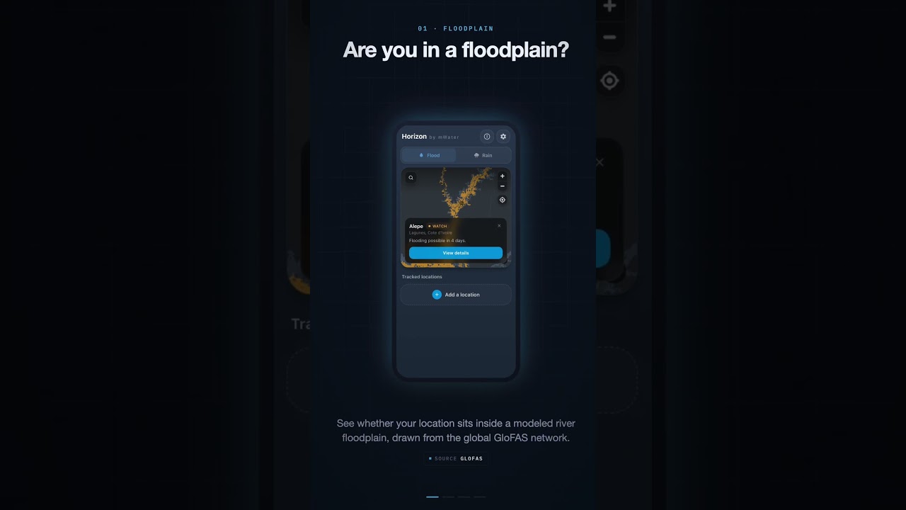 Launching Horizon #flood #floodalert