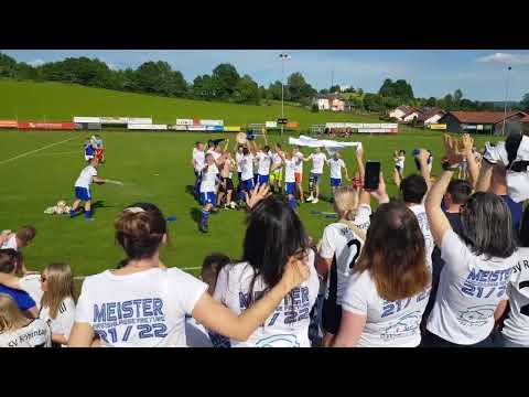 SV Röhrnbach feiert Kreisklassen-Meisterschaft und den Aufstieg in die Kreisliga. www.SP4ORT.de