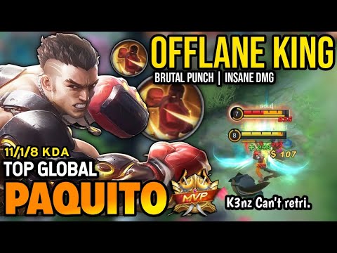 PAQUITO BEST BUILD 2022 | TOP GLOBAL PAQUITO GAMEPLAY | MOBILE LEGENDS ✓