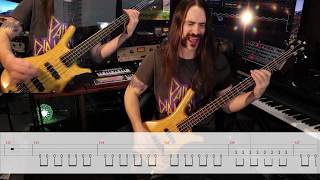 KOBRA AND THE LOTUS - Losing My Humanity (Bass Playthrough) | Napalm Records