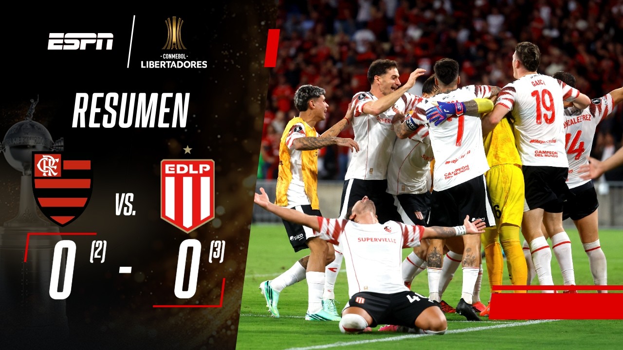 MÍSTICA CLASIFICACIÓN DEL PINCHA A LA FINAL POR PENALES | Flamengo 0-0 Estudiantes LP | RESUMEN