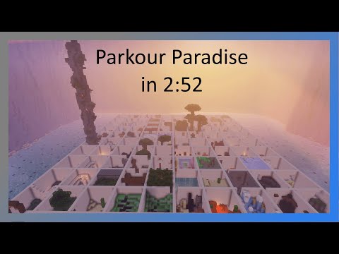 Parkour Paradise v2 Speedrun in 2:52