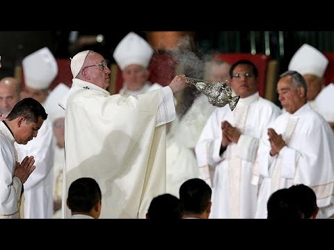 Papst spricht in Mexiko über Gewalt, Armut und Einwanderung