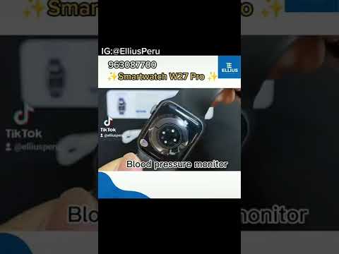 ✨ Smartwatch W27 Pro ✨ #ElliusPeru #online