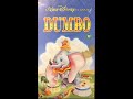 Opening To Dumbo UK VHS 1990