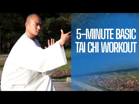 5 Minute Tai Chi Basic Workout | Great For Beginners |#taichi #workout #health #energyhealing 