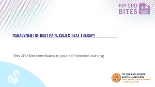 Management of body pain: cold & heat therapy