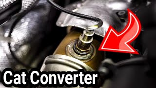 How to replace your Cat Converter to fix a check engine light P0430 P0420.