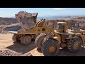 Massive Caterpillar 994 Wheel Loader Loading Dumpers Mega Machines Movies