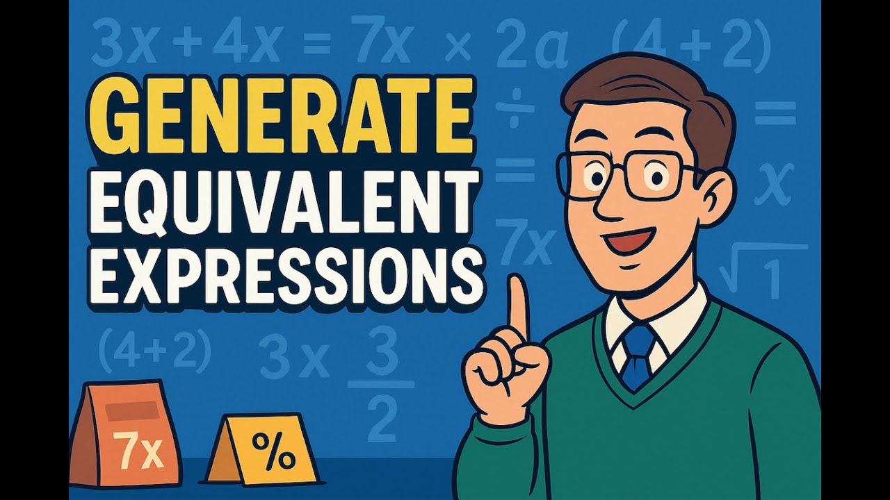 Generating Equivalent Expressions-7th grade math made easy