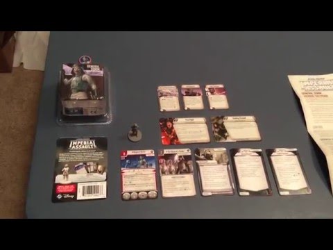 Star Wars Imperial Assault Wave 4 General Sorin Villain Pack Contents