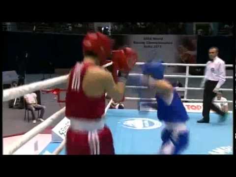 Light Fly (46-49kg) SF - Purevdorj Serdamba (MGL) VS Shin Jong (KOR) - 2011 AIBA World Champs