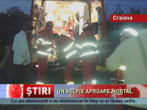 Doi adolescenți din Craiova, electrocutați în timp ce își făceau selfie pe un vagon de marfă