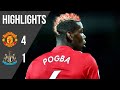 Manchester United 4-1 Newcastle | Premier League Highlights (17/18) | Manchester United