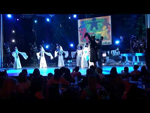 Erisioni in Athens   Ossetian dance   анс Эрисиони в Афинах   танец Осури