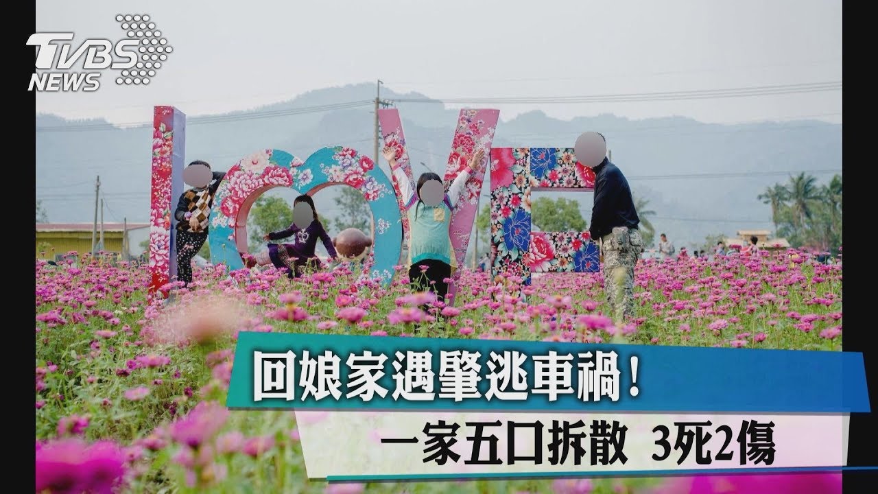回娘家遇肇逃車禍! 一家五口拆散3死2傷