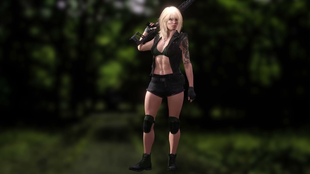 Sexy Sniper 3D Model
