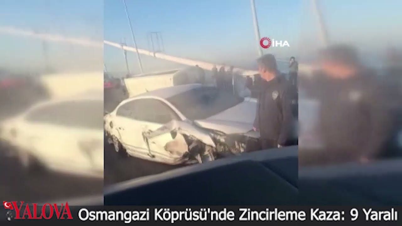 Osmangazi Köprüsü'nde Zincirleme Kaza: 9 Yaralı