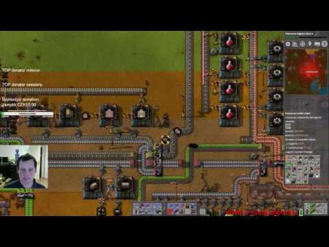 Factorio S03E09 - krakování ropy, laser turrety