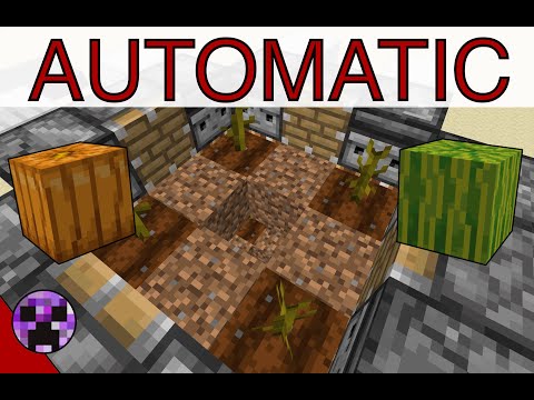 Stackable AUTOMATIC Melon and Pumpkin Farm | Automatic Melon and Pumpkin Farm Tower| Minecraft 1.16+