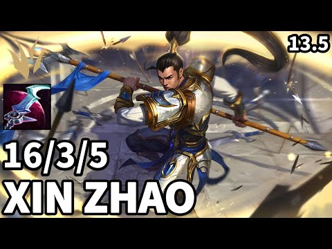 Xin Zhao Jungle vs Jarvan IV - EUW Master | Patch 13.5