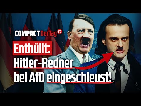 Revealed: Hitler speaker infiltrated AfD!💥
