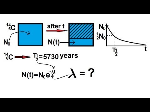 Physics - Nuclear Physics (8 of 22) Finding the Decay Constant