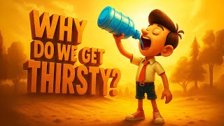 Why do we get Thirsty? | #aumsum #kids #education #science