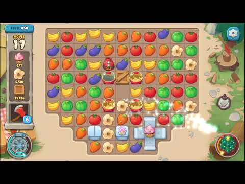 We Bare Bears match3 repairs level 450