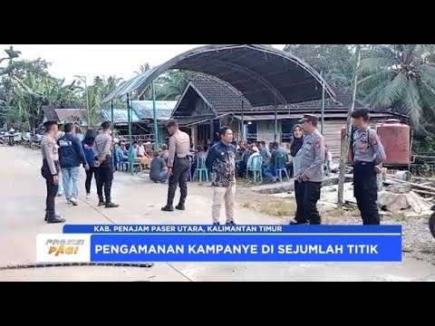 POLRES PPU LAKSANAKAN PENGAMANAN KAMPANYE DI SEJUMLAH TITIK