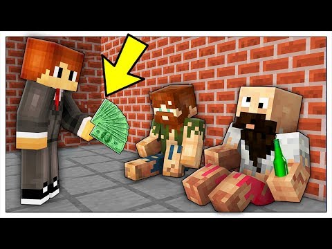 ABBIAMO TROVATO UN LAVORO! VITA DA POVERI in Minecraft ITA