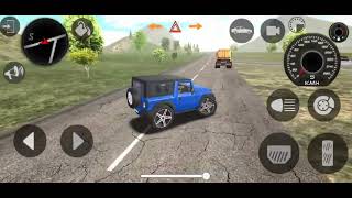 Dollar (Song) Modified Mahindra Blue Thar 😈 || Indian Cars Simulator 3D || Android GamePlay