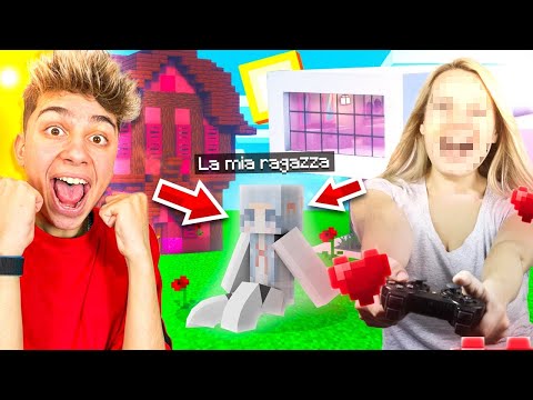 LA MIA RAGAZZA MOSTRA LA SUA FACCIA! OBBLIGO O VERITÀ SU MINECRAFT!