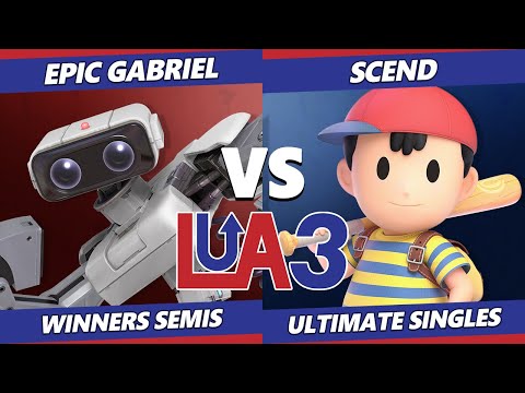 LEVELUP Arena 3 Winners Semis - Epic_Gabriel (ROB) Vs. Scend (Ness) SSBU Ultimate Tournament