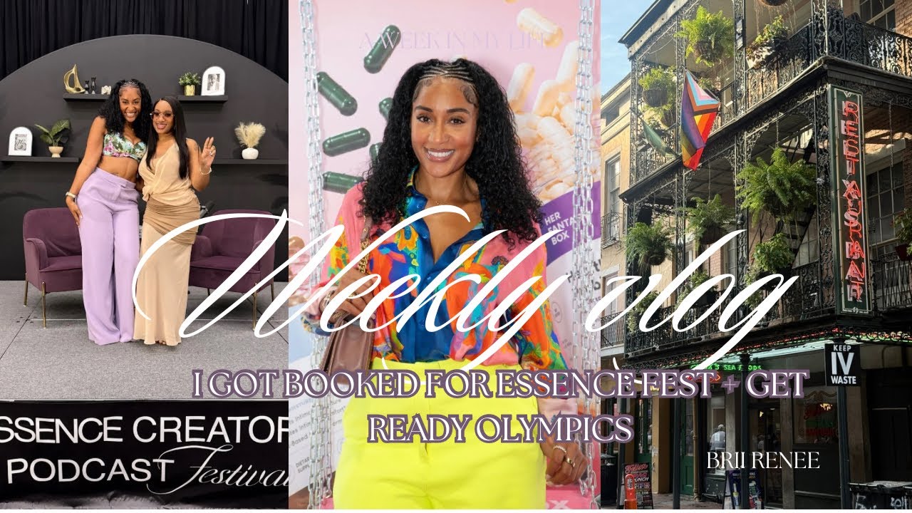 I GOT BOOKED AT ESSENCE FEST 2026 + THE GET READY OLYMPICS + HAIR CARE SHOPPING